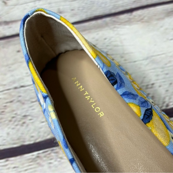 ANN TAYLOR Lemon Espadrilles - Picture 5 of 10